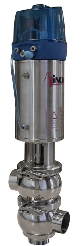 Клапан седельный KPH S DIN AISI 316L (EPDM) с п/привод. воздух/пружина НЗ