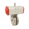 Кран шаровый Kugelhahn-ZK, DN40, mit Antrieb-ED, DW63, Edelstahl 1.4408/PTFE-FKM ZK311006-ED620632