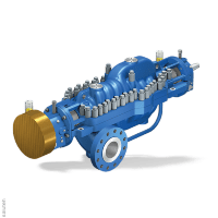 Насос с осевым разъёмом CHTRa