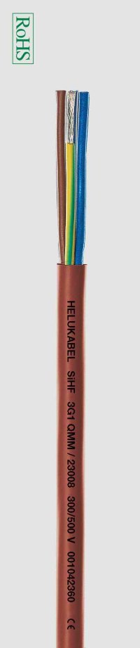 Высокотемпературный кабель HELUKABEL SiHF