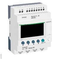 SR2B121B Zelio Logic реле компактное 12 входов/выходов 24В