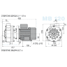 Насос МВ 120, ПП, EPDM, B