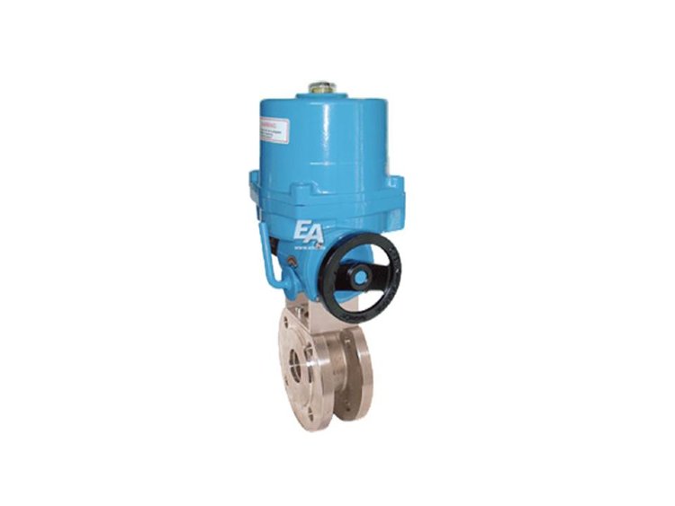 Кран шаровый-VK, DN150, с приводом-NE50 Ed./PTFE-FKM, 230V 50Hz, время. сраб. 24сек