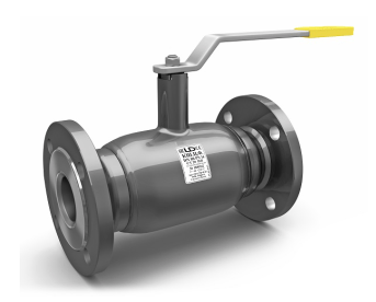 Кран шаровой полнопроходной LD КШЦФ PN16, Сталь 20 / Нерж. сталь 1.4308 / PTFE, фланец/фланец (DN150 PN16 КШ.Ц.Ф.150.016.02 полн.)